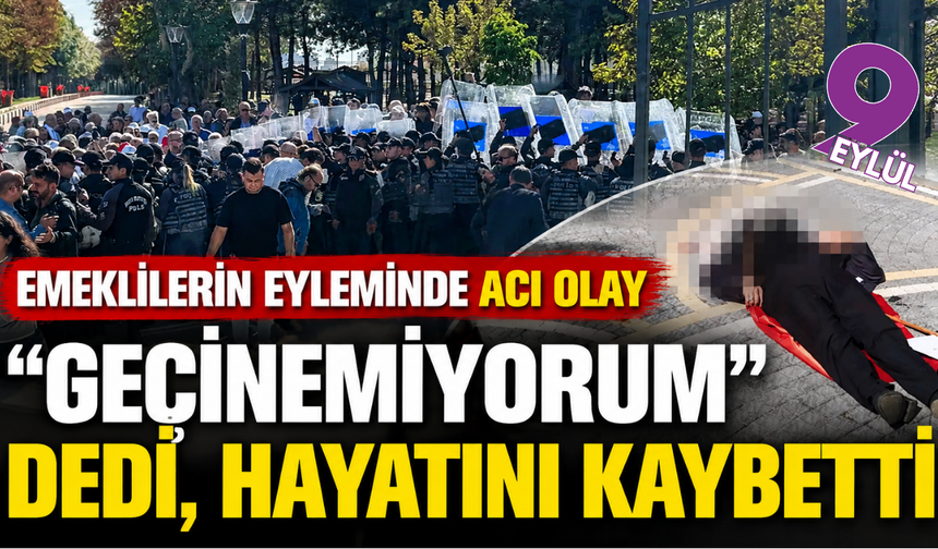 AYM önünde acı olay; "Geçinemiyorum" dedi hayatını kaybetti