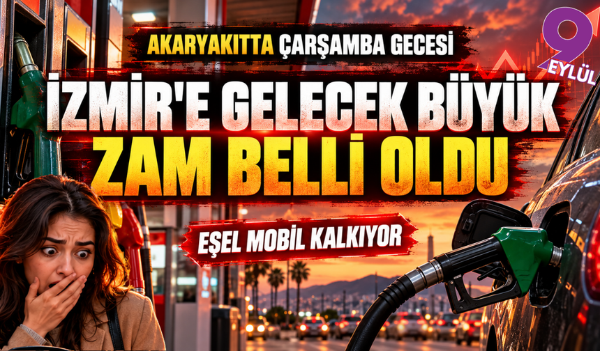 İzmir'de akaryakıt alarmı: Benzin 94 lirayı aşacak