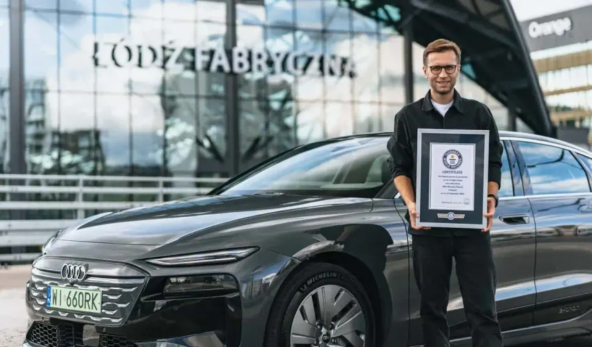 Tek Şarjla 1338 KM: Audi Guinness Rekorlar Kitabı'nda