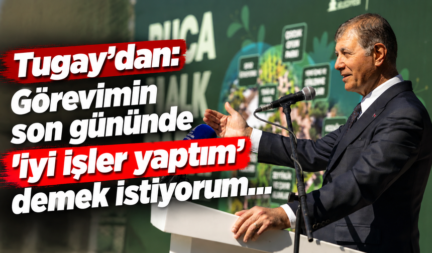Buca Halk Parkı açıldı: Kentte yeni buluşma noktası