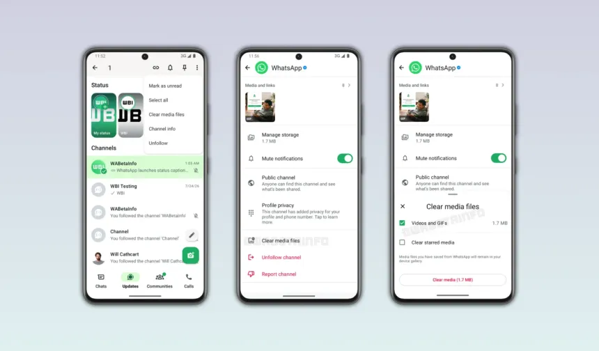 WhatsApp Android İçin Yeni Yüzen Gezinme Çubuğu Geliştiriyor