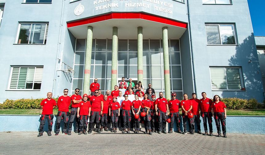 Karşıyaka'dan personeline deprem tahliye tatbikatı