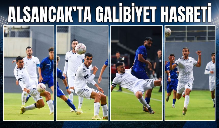 Alsancak'ta galibiyet hasreti