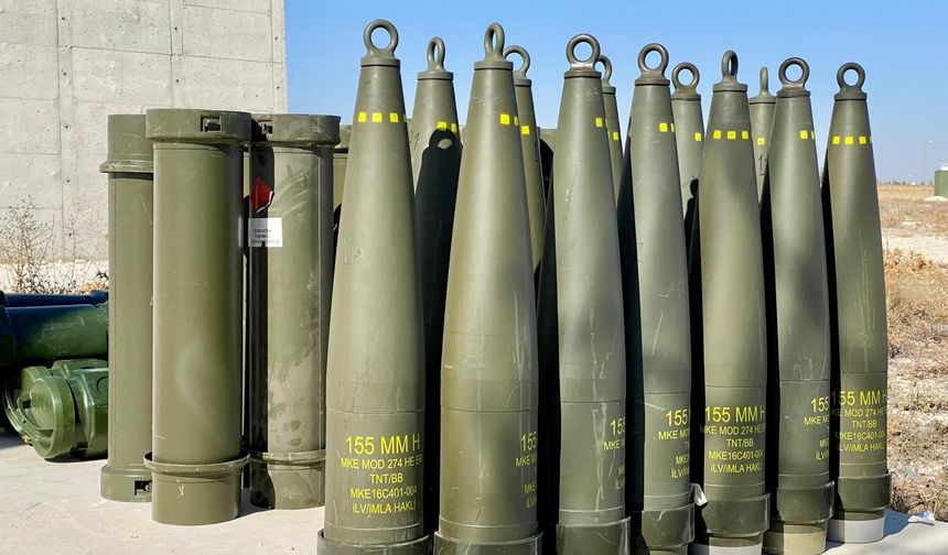MKE Obüs Mühimmatı Üretim Kapasitesini 54 Kat Artırıyor