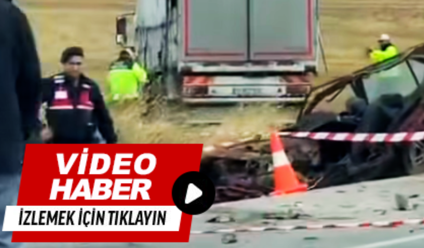 Bir aileyi yok eden kaza!