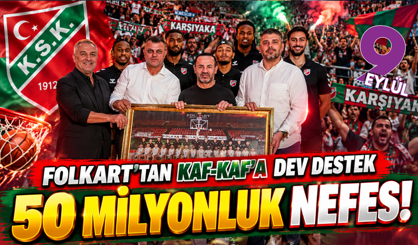 Folkart’tan Karşıyaka’ya 50 milyon TL