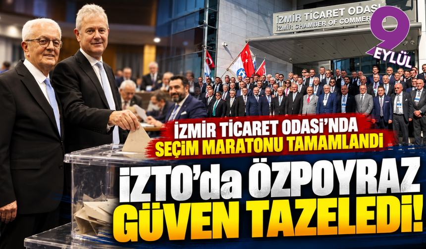 İZTO'da yeni divan belli oldu!