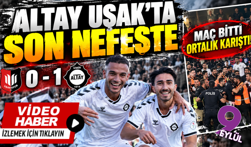 Altay uzatmada hayat buldu