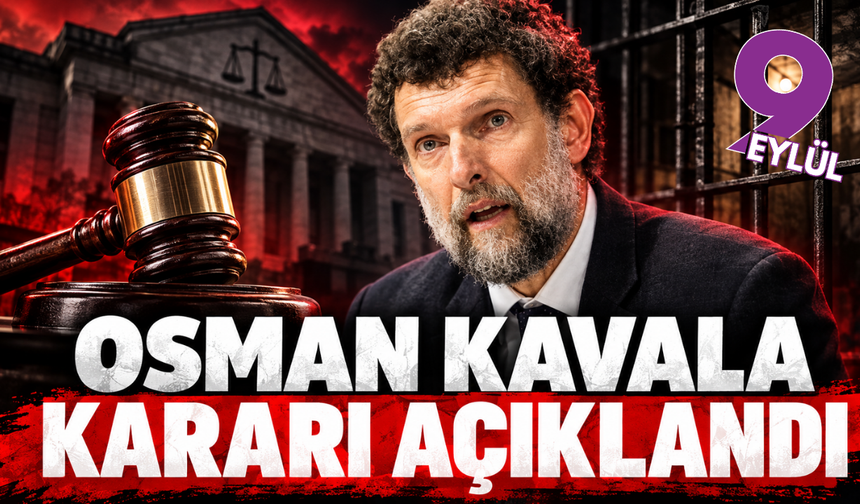 Osman Kavala hakkında mahkemeden ret kararı!