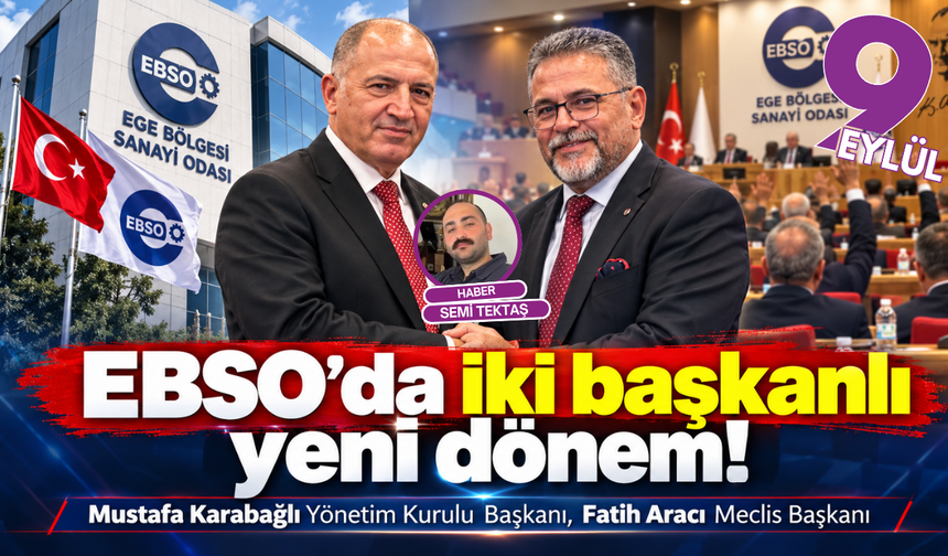 EBSO’da yeni dönem: Meclis Başkanı Fatih Aracı oldu