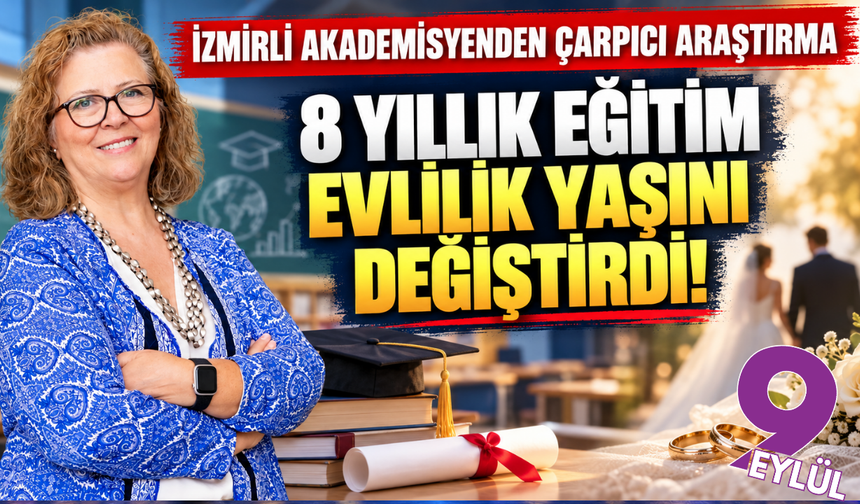8 yıllık eğitim evlilik yaşını değiştirdi!
