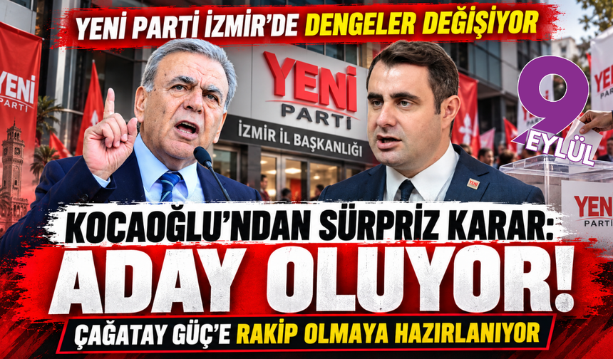 Kocaoğlu'ndan sürpriz adaylık kararı!