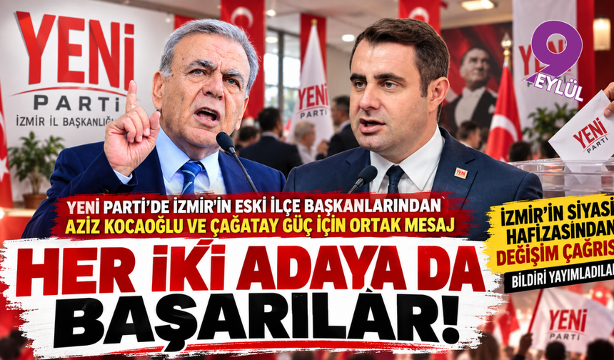 İzmir'in siyasi hafızasından değişim çağrısı!