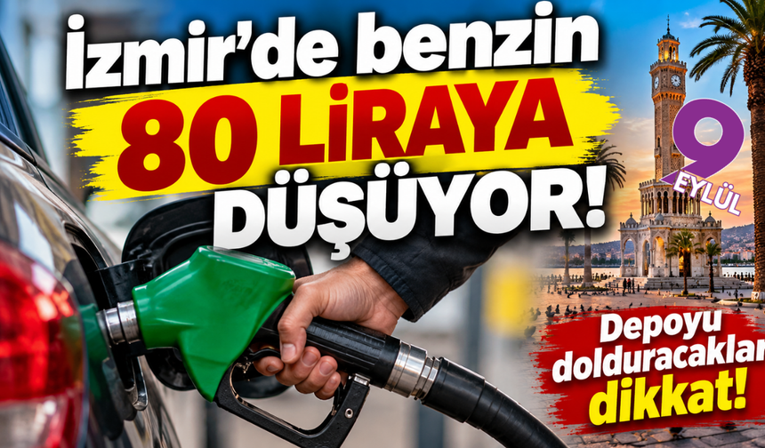 İzmirli sürücüler depoyu doldurmak için beklesin! Benzinde büyük indirim kapıda