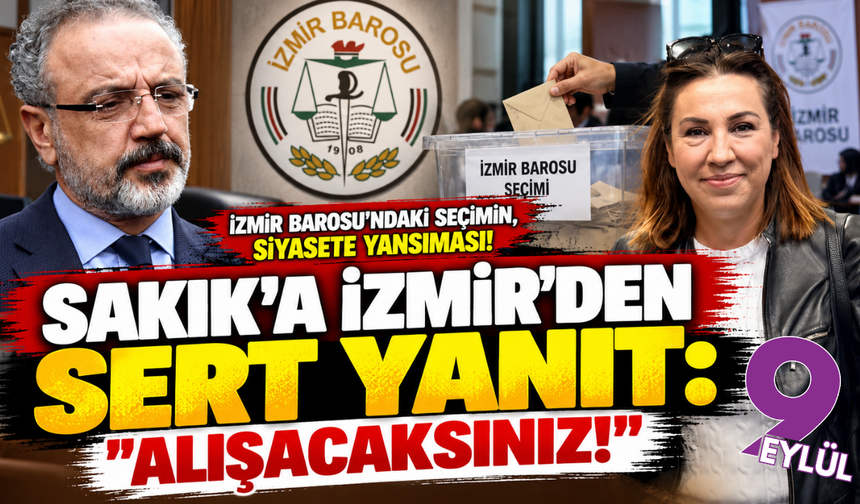 İzmir Barosu üzerinden siyasi rest: Doğan'dan Sakık'a sert yanıt!