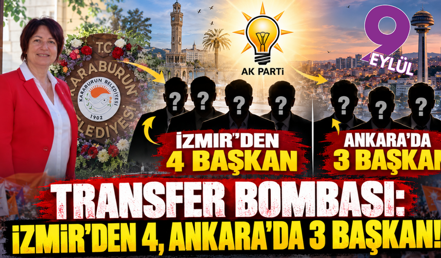 AKP'ye transfer bombası: İzmir'de 4, Ankara'da 3 başkan!