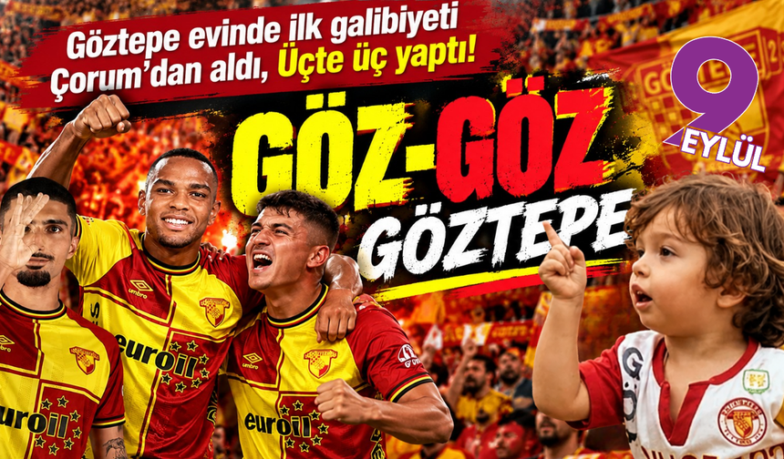 Göztepe evinde siftah yaptı: Üçte üç!