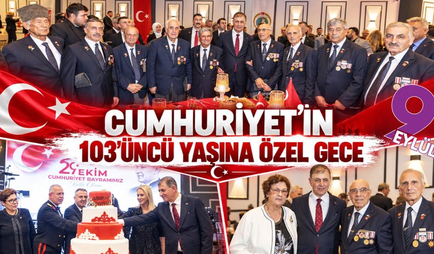 Cumhuriyet’in 103’üncü yaşına özel gece