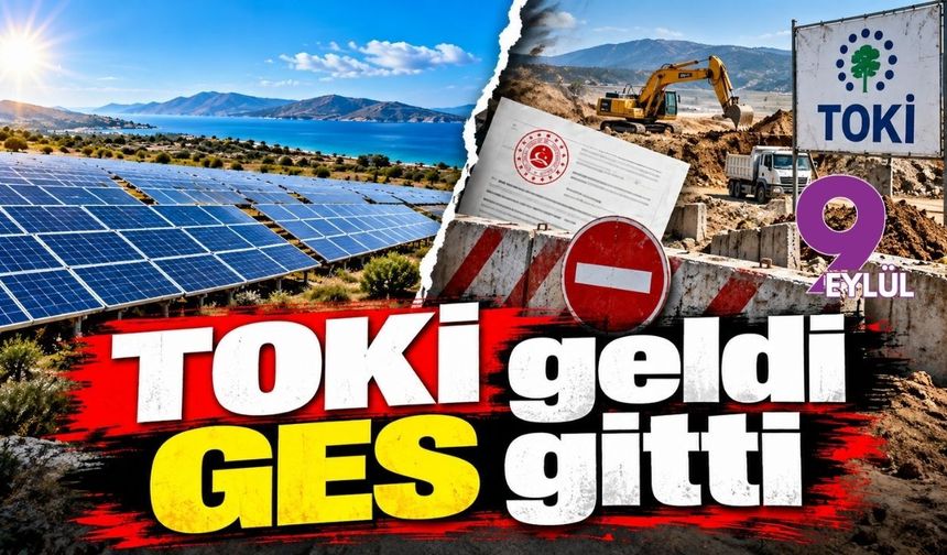TOKİ geldi, GES gitti