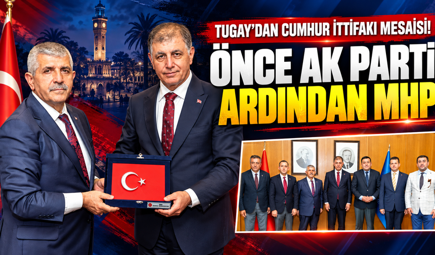 Cemil Tugay'dan Cumhur İttifakı mesaisi!
