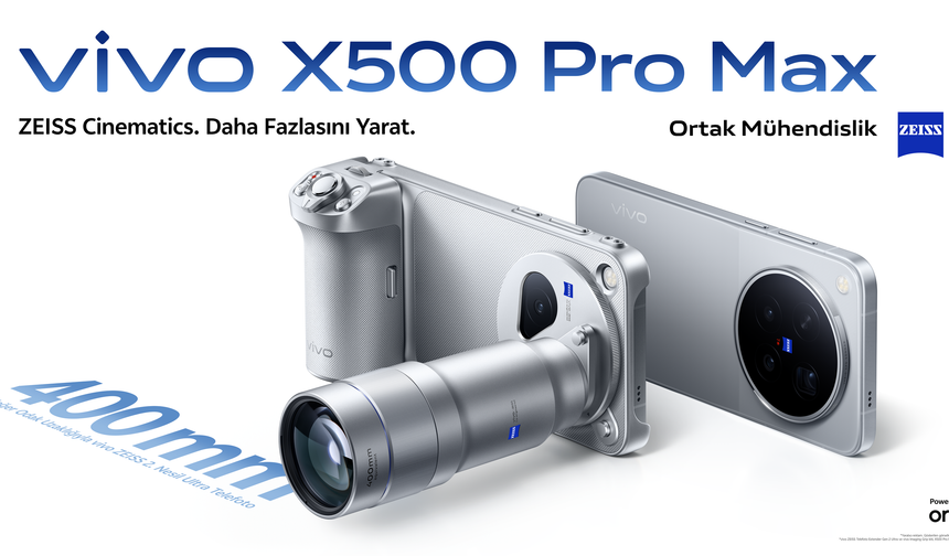 vivo X500 Pro Max Tanıtıldı: Kamera Standartları Değişiyor