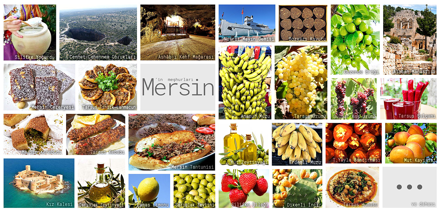 Mersin Nesiyle Meşhur?