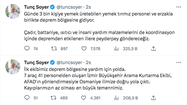 Tunç Soyer Twitter