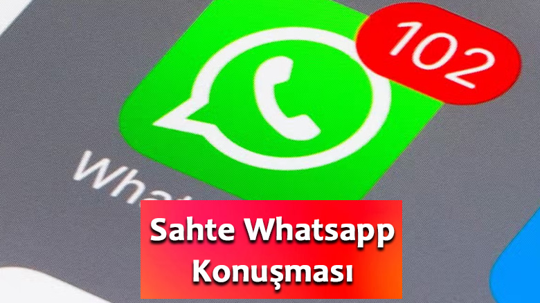Sahte WhatsApp Mesajları (Konuşması) Tasarlama Sitesi