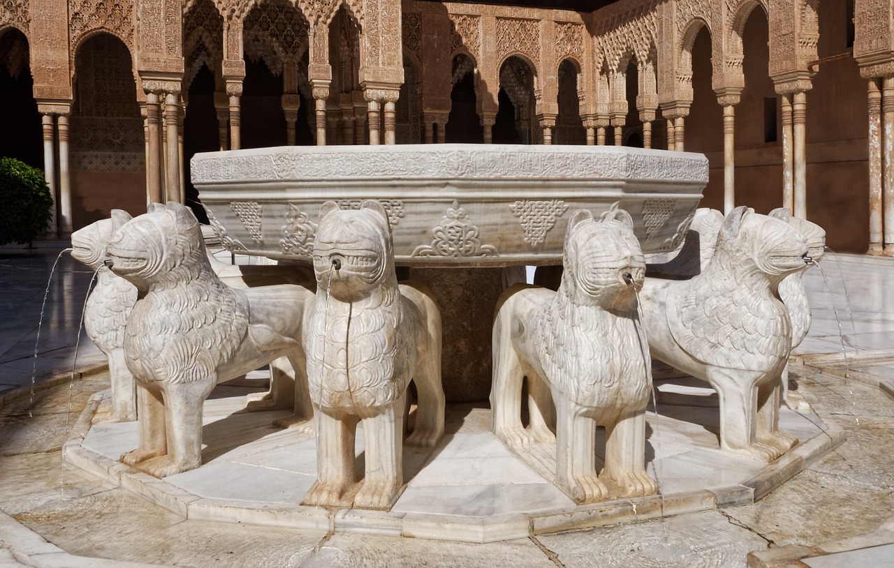 Aslan-Çeşmesi-Alhambra