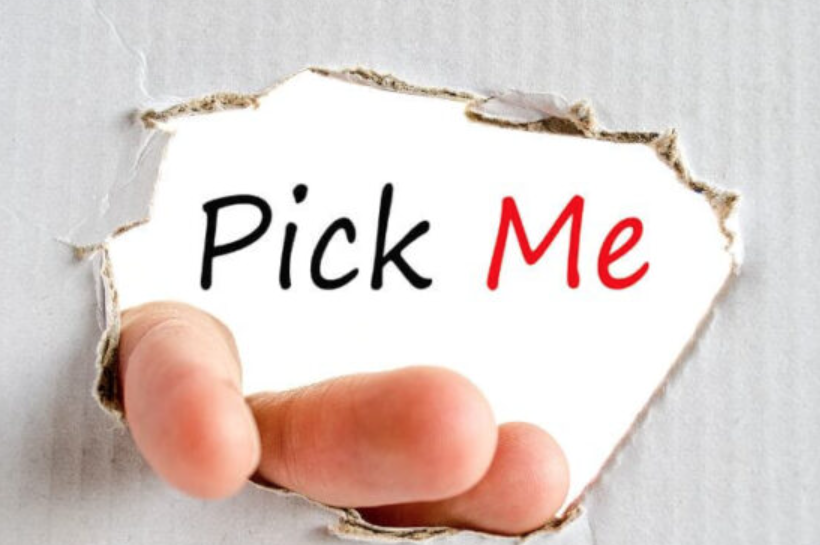 Что значит pick me