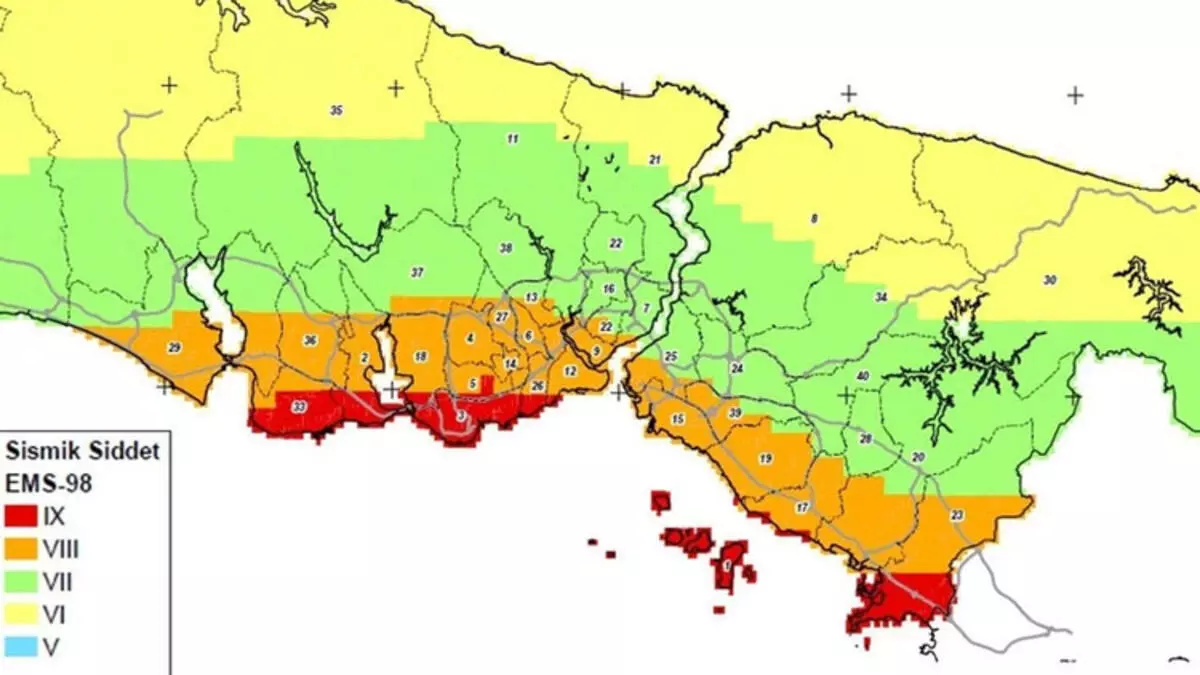 İBB Raporuna Göre En Riskli İlçeler-1