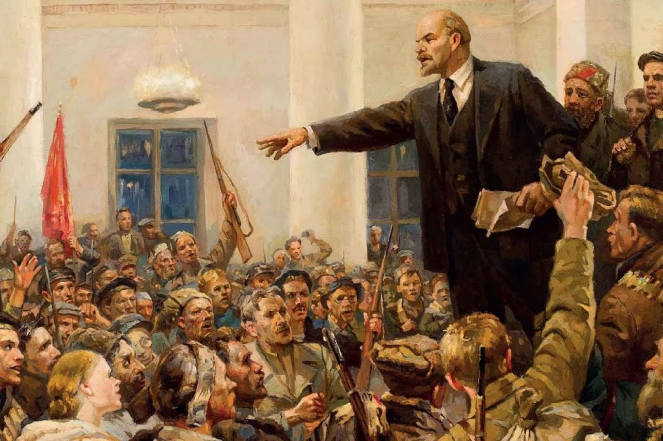 Lenin sloganı nedir?