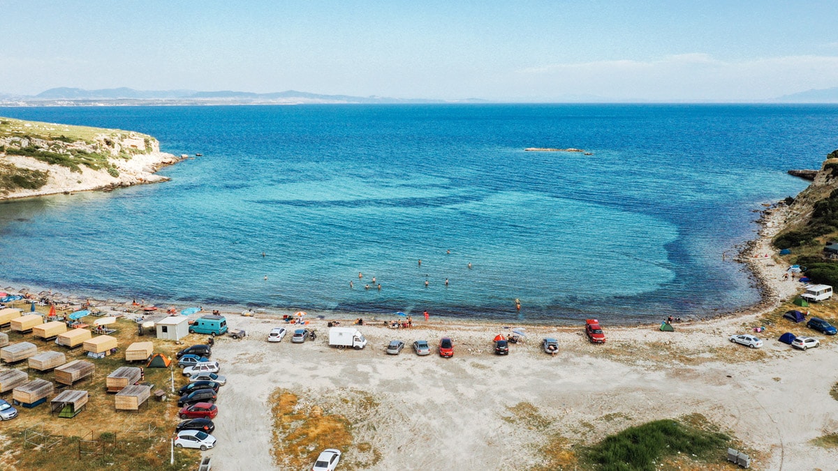 Urla Demircili Plajı nerede nasıl gidilir? Demircili Plajı yorumları, kamp alanları ve sunulan hizmetler 3