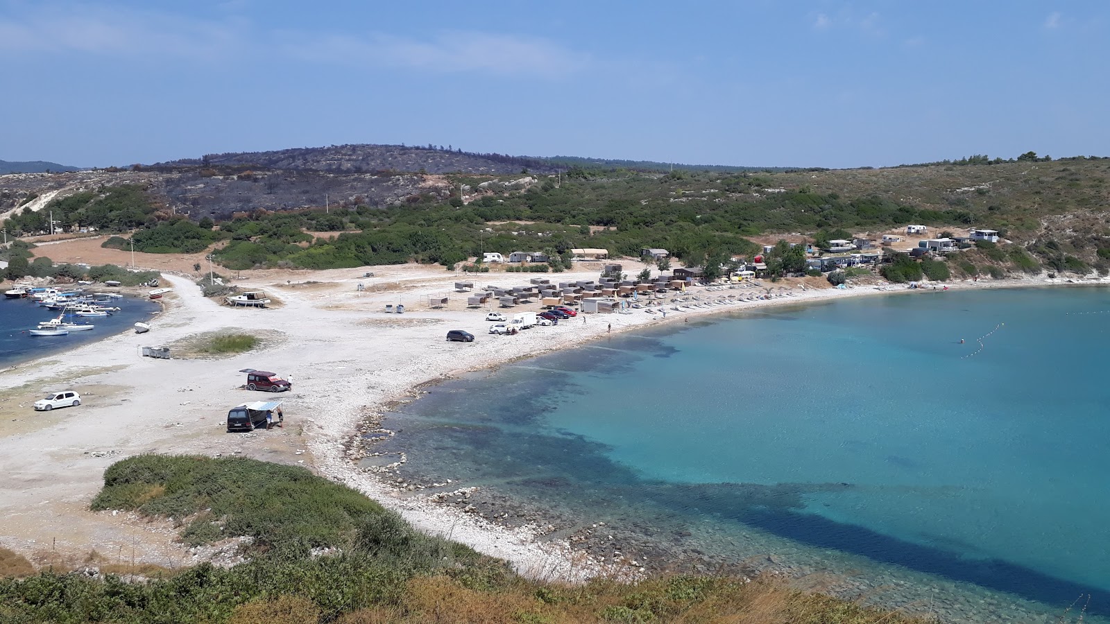 Urla Demircili Plajı nerede nasıl gidilir? Demircili Plajı yorumları, kamp alanları ve sunulan hizmetler 5