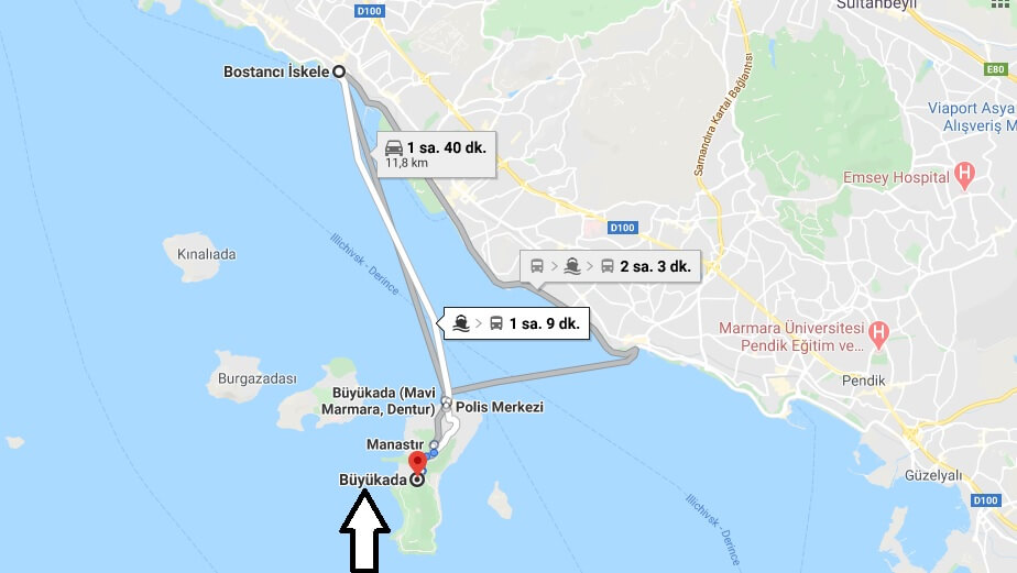 Büyükada'ya Nasıl Gidilir