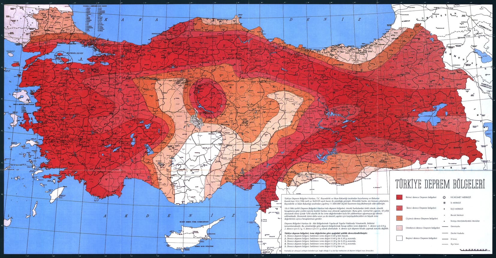 Depreme güvenli iller, Türkiye'de deprem riskinin az olduğu yerler, Ahmet Ercan açıkladı Deprem riski olmayan iller 20232