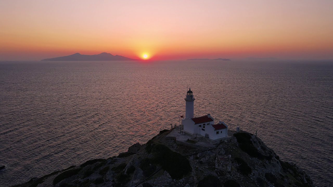 Knidos Antik Kenti gün batımı
