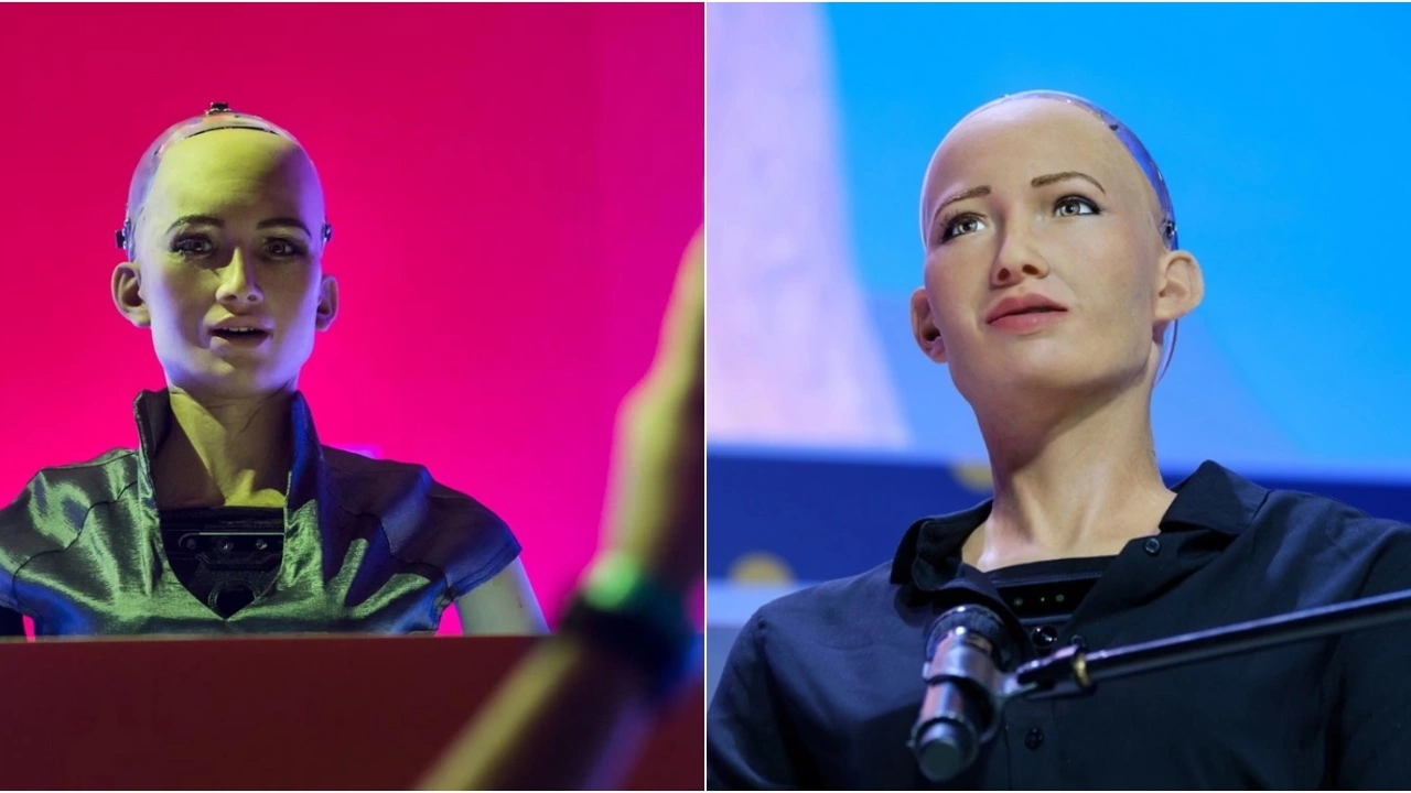Robot Sofia- İnsan Benzeri Robotun Sırları Ortaya Çıkıyor! Robot Sofia nereli, hangi ülke yaptı?-2