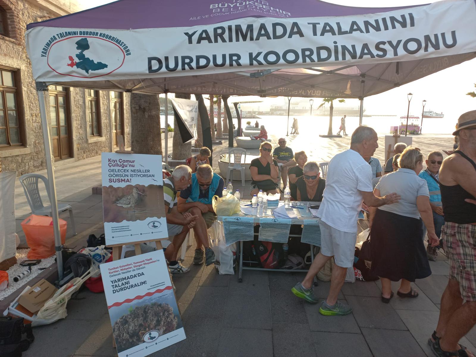 Çeşme Turizm Projesi'ne karşı çadır kurdular, 10 bin imza topladılar!