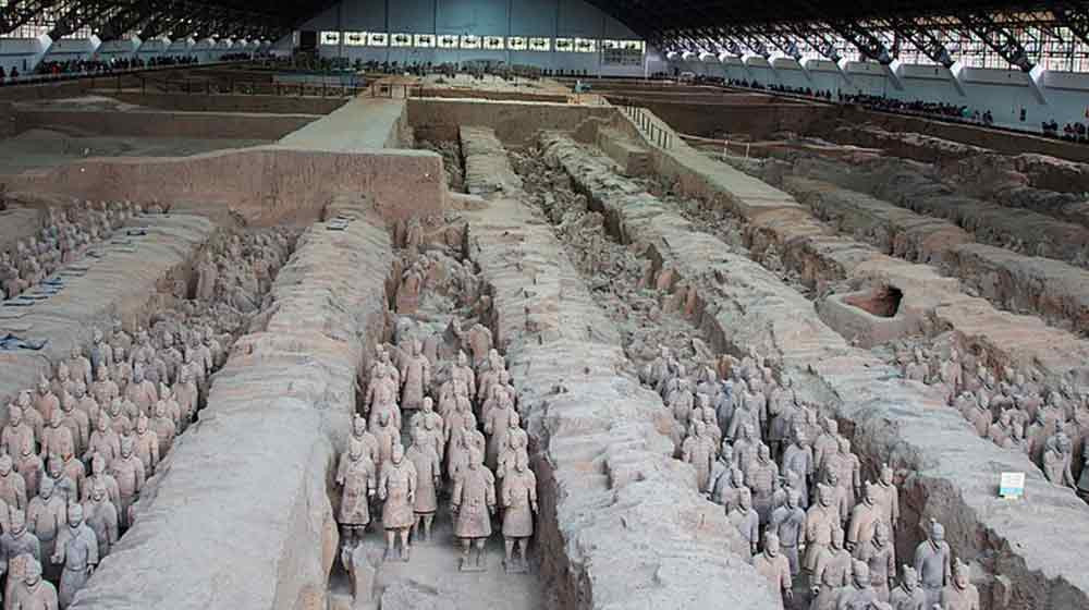 Qin Shihuangdi'nin Mezarı