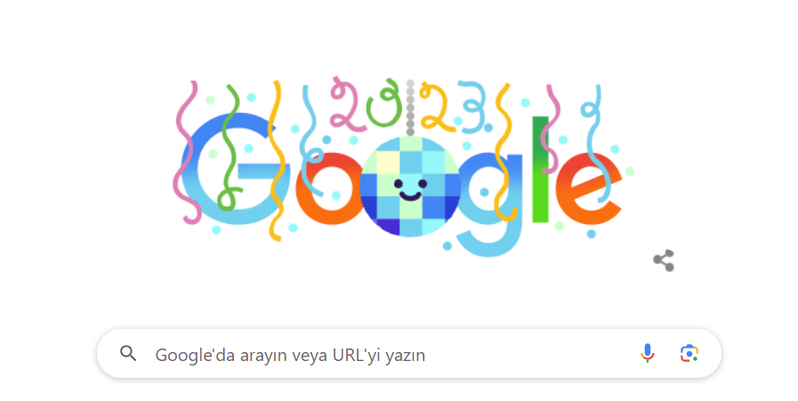 Google Dan Yeni Yila Ozel Doodle