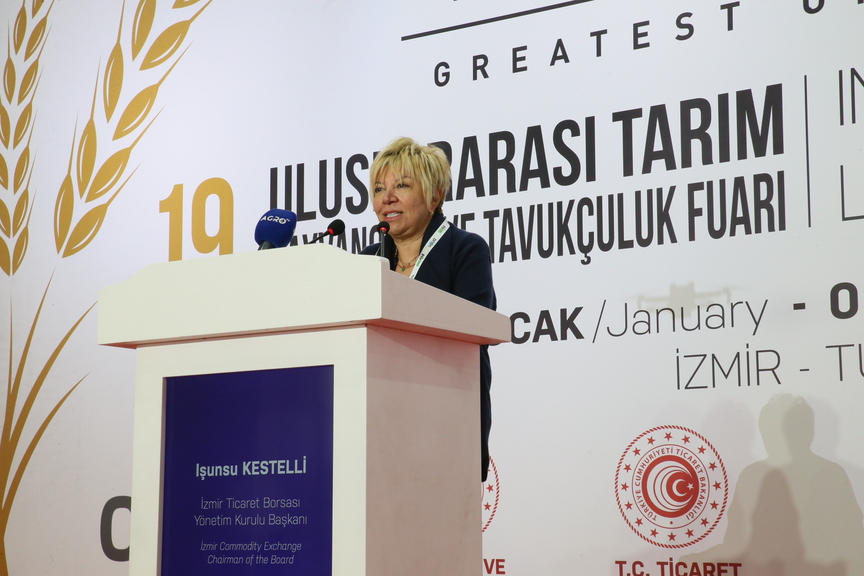 İzmir Ticaret Borsası (İtb) Yönetim Kurulu Başkanı Işınsu Kestelli