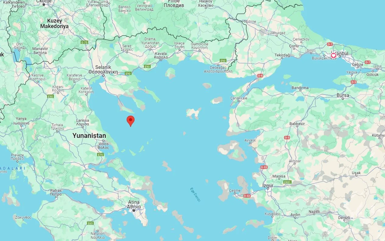 Yunanistan'da Deprem