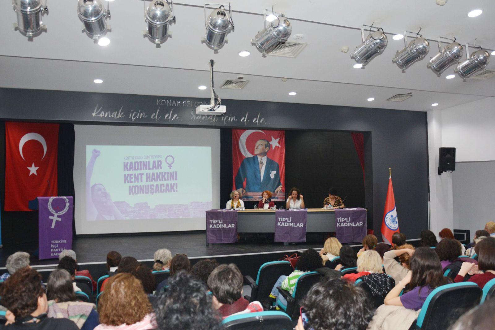 Ti̇p’li Kadınlar İzmir’de Kent Ve Kadın Sempozyumu Düzenledi (3)