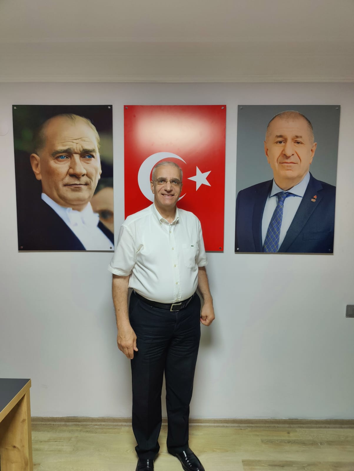 Zafer Partisi İzmir İl Başkanı Naşit Birgüvi