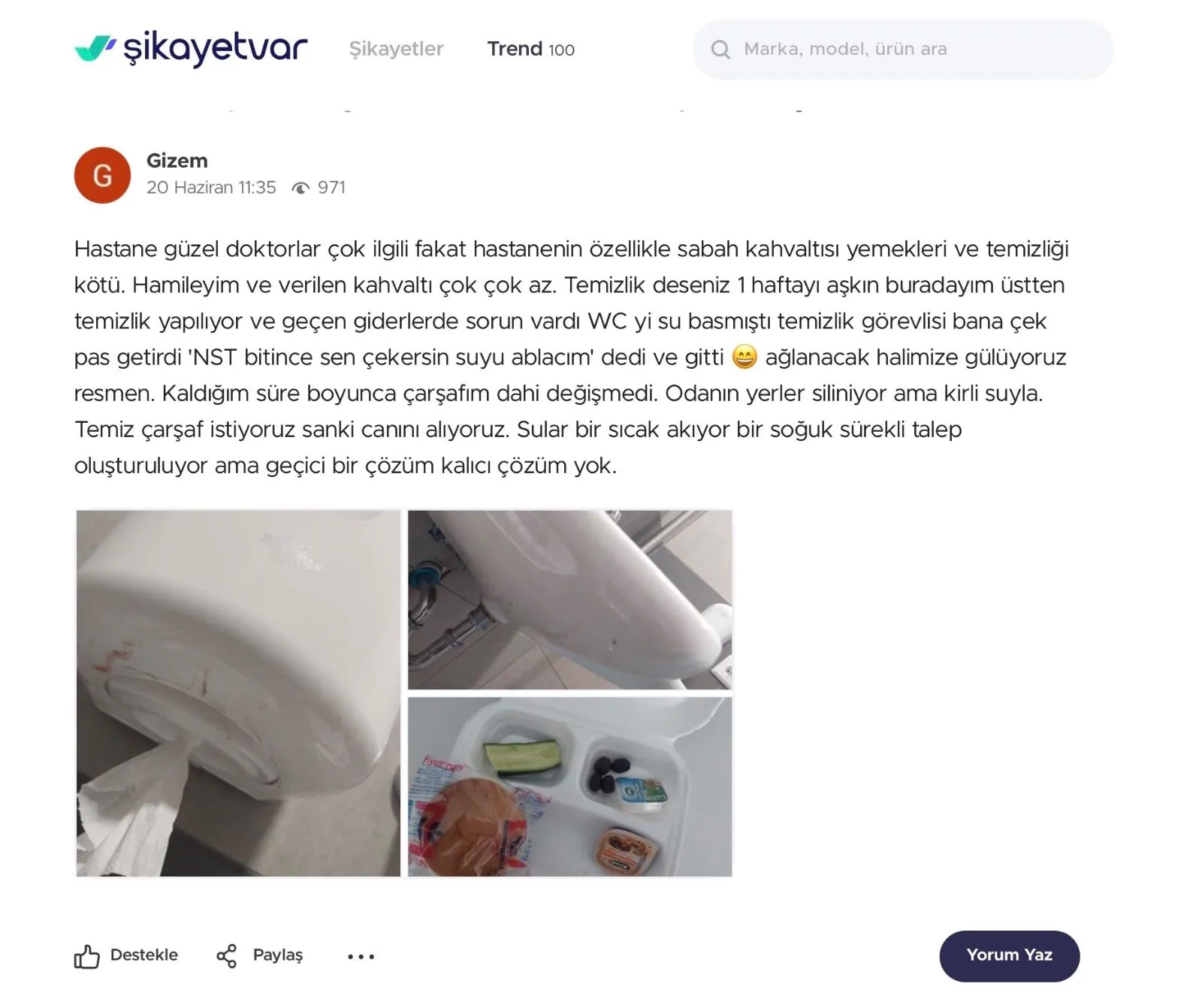 Hijyen Sorunları Anne Adaylarını Mağdur Ediyor