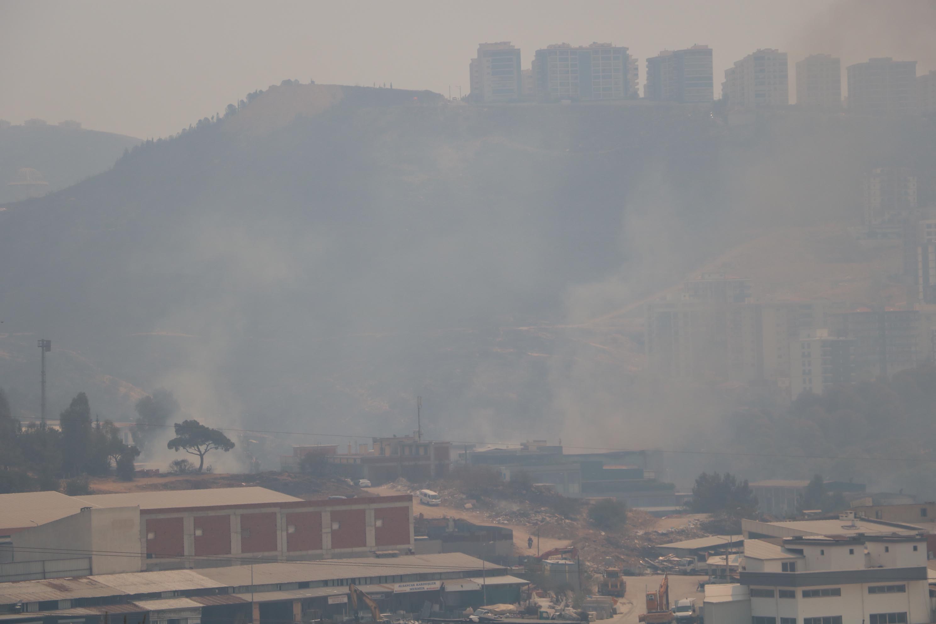 İzmir'deki Yangından Acı Verici Kareler! (2)