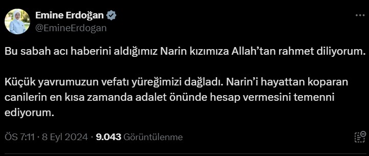 Emin Erdogan Narin Paylasimi