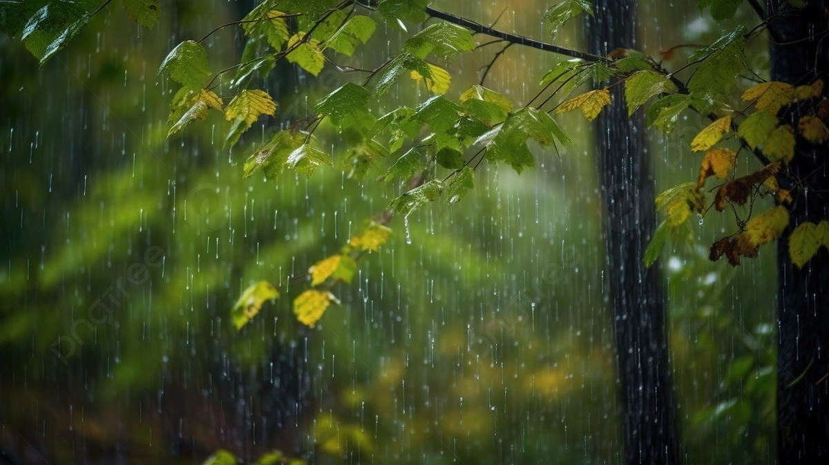 Screenshot 2024 09 30 At 14 42 13 Pngtree Rain Falling Down On A Tree Leaves Picture Image 3626721.Jpg (Png Resmi 1200 × 673 Piksel)