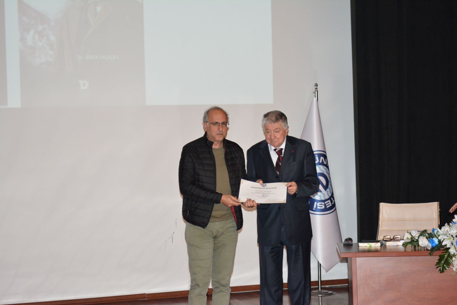 Prof. Dr. Nuri Karakaş, Dr. Eren Akçiçek